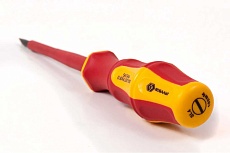 Отвертка диэлектрическая Ultra Grip SL 4,0 х 100 мм CR-V КОБАЛЬТ 646-447