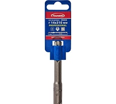 Бур по бетону Tsunami PROFESSIONAL Cross 14х310/255 мм, SDS-plus T10610300014310