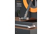 Молоток Deli home series gray ht7008l 400гр, эксклюзивный дизайн, рукоять из софттач пластика, подарочная упаковка 112882