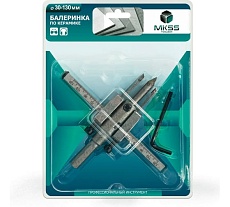 Сверло регулируемое по керамике MKSS Toolbox 4431KS Балеринка 30-130мм 44313013KS