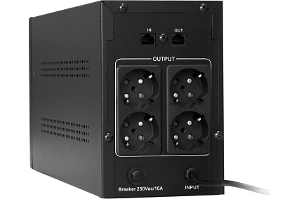 Источник бесперебойного питания Exegate SpecialPro Smart LLB-1200.LCD.AVR.EURO.RJ 1200VA/750W, LCD, AVR, 4 евророзетки, RJ45/11 285495