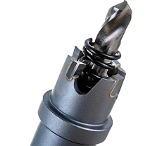 Коронка по металлу HM (16х12 мм; хвостовик 10 мм; комплект) D.BOR HS-HM-12-016-T