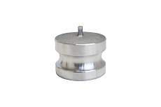 Алюминиевый камлок TITAN LOCK тип DР, серия &quot;EcoLine&quot;, заглушка для розетки 8&quot; TL800DPAL-EL