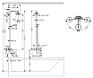 Душевая стойка Hansgrohe Croma Select E 180 2jet Showerpipe 27352400 с термостатом