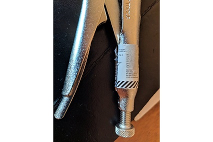 Зажимные клещи 180 мм Top Tools 32D450