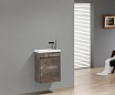 Тумба с раковиной BelBagno Pietra Mini 40 см, правосторонняя, Stone