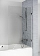 Шторка для ванны Riho Scandic M107 90 см с покрытием Riho Shield, R