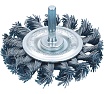 Щетка дисковая 75 мм, сталь 0.5 мм для ПШМ Wurth 071469 06 061 1