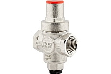 Редуктор давления PROFACTOR поршневой, c коннектором манометра 1/2&quot; PF PRV 251.15