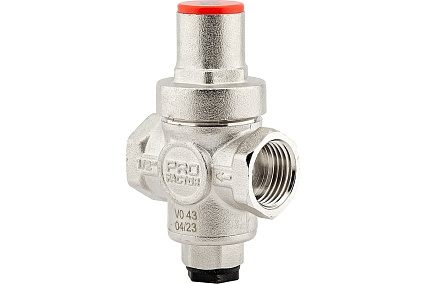 Редуктор давления PROFACTOR поршневой, c коннектором манометра 1/2" PF PRV 251.15