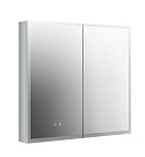 Зеркальный шкаф Aquatek 80x70 см с подсветкой, антипар, хром AQ7803B-MLC
