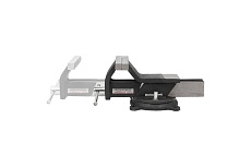 Тиски стальные поворотные с наковальней Rockforce 4&quot; - 100 мм RF-6540804(59928)