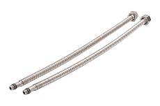 Гибкая сильфонная подводка для смесителя Kopfgescheit 1/2&quot;хM10, 40 см KG-A374 комплект из двух штук KG-A374х2