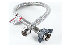 Подводка для воды PROFACTOR LUXE с полимерным покрытием, в/н 1/2, 60 см PF WFH 524.60