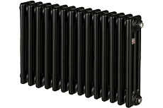 Трубчатый радиатор Zehnder Charleston 3057/26/1270/RAL 9217, 3/4