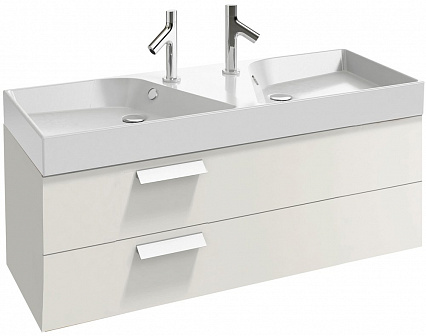 Мебель для ванной Jacob Delafon Rythmik 120 см белый блестящий