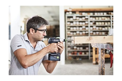 Ударная аккумуляторная дрель-шуруповерт Festool PDC 18/4 Li 5.2-Plus-SCA 574918