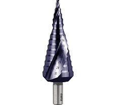 Сверло ступенчатое (4-30 мм; HSS-TiALN) RUKO 101052F