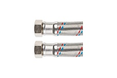 Гибкая подводка для воды AV Engineering гайка 1" - гайка 1", 80 см AVE20680