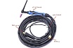 Горелка TIG WP 26 FX (4 м, M16x1.5, 2 pin, 35-50, воздушное охлаждение, AC160А/DC250A, 0.5-3.2 мм) Энаргит WP26FX-4-M16-2P-3550