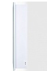 Зеркальный шкаф Art&Max Merano 50x80 см AM-Mer-500-800-1D-R-DS-F с подсветкой, анти-пар