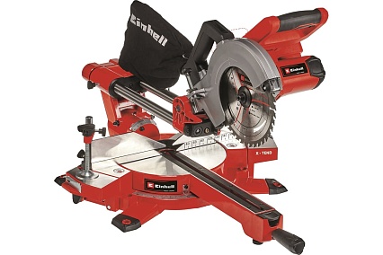 Торцовочная аккумуляторная пила с протяжкой Einhell PXC TE-SM 36/210 Li-Solo 4300880