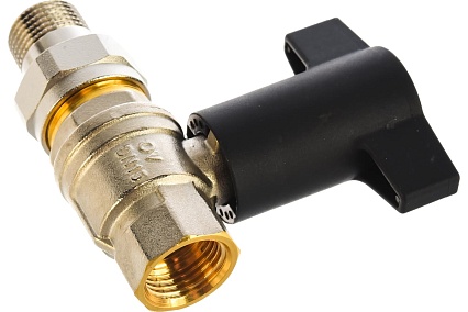 Шаровой кран Oventrop Optibal, полнопроходной, DN-15, 1/2", НВ, PN 1075704