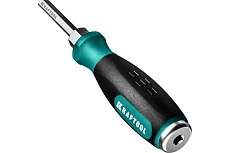 Ударная отвертка Kraftool Impact, сквозной стержень из CrMo стали, 250033-8