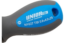 Отвертка Unior шлицевая укороченная рукоятка TBI 0,8x4,0x25 3838909128337