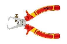 Клещи для снятия изоляции Neo Tools 160 мм 1000 В CrV полированные 01-229