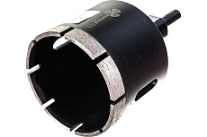 Коронка алмазная по керамограниту, серебряная пайка (68 мм) TRIO-DIAMOND GCB768