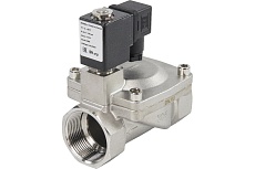 Электромагнитный клапан DN.ru VS2W-401N-PU-NC Ду40 Ру10 сталь 220В AC пилотный D130-01281
