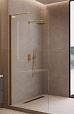 Душевая перегородка Vincea Волк-Ин (Walk-In) VLSW-1H900CLG 90x200 брашированное золото, прозрачное