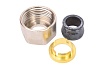Обжимной фитинг для медных труб (евроконус) MVI 3/4"х15 MC.405.05