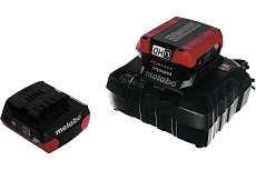 Набор Basic-Set 12V (2 аккумулятора Li-Power 12 В, 4,0 Ач+ЗУ ASC 55) Metabo 685301000