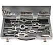 Набор метчиков и плашек H-Tools M3-M12 HSS-G 45пр 08331030