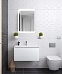 Тумба с раковиной Art&Max Latina 80 см Белый матовый