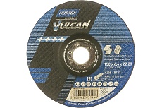 Круг зачистной по металлу/нержавеющей стали, NV, 27 (150x6,4x22,23 мм) NORTON 66252925525