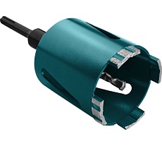 Коронка алмазная LUFTER MAGNETIC LOCK SDSplus без удара, бетон, армобетон 82 мм 026-82