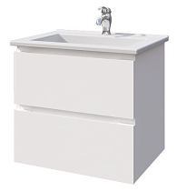 Мебель для ванной Caprigo Sydney 60 см белый матовый