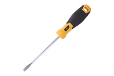 Шлицевая отвертка Deli SL6х150мм DL6361501 Cr-V, магнит, TPR+PP ручка 98355