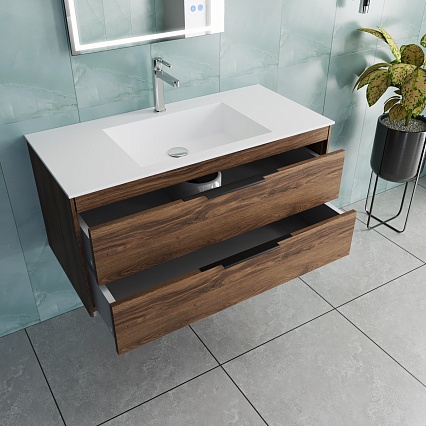 Мебель для ванной Vincea Chiara 2D 100 см C.Oak