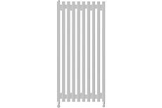 Трубчатый радиатор GUARDO 6P-1500-05 BK-VER R9016(M)