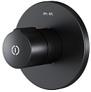 Смеситель для душа Am.Pm X-Joy F85A65722 TouchReel, черный