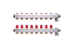 Коллекторы Danfoss SSM-8 для 8 контуров 088U0808