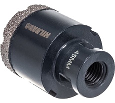 Коронка алмазная по керамике и керамограниту Super Hard (45 мм; M14) Hilberg HH645