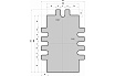 Крестовые тиски Белмаш CV75 RA095A
