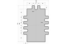 Крестовые тиски Белмаш CV75 RA095A