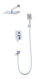 Душевой набор Oliveeka D-Line OL-939003-CR хром