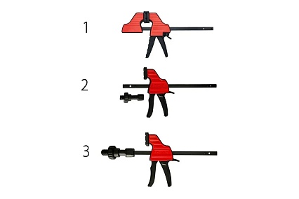 Прижим верстачный WOODWORK вертикальный для отверстия 20 мм BCB-2560